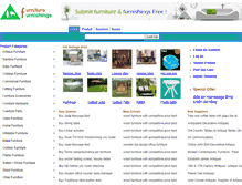 Tablet Screenshot of furnishingsplaza.com